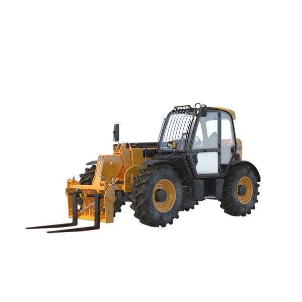 telehandlers are typically used for tasks such as roofing repairs and maintenance on structures